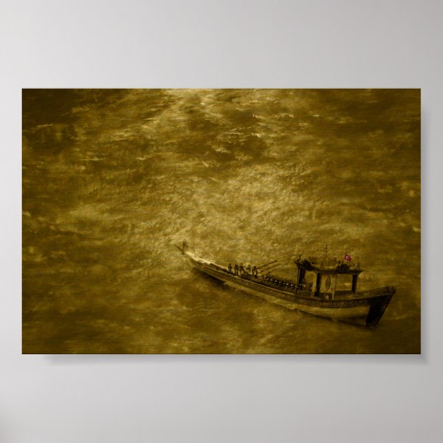 Ottoman Boat Poster (Framsidan)