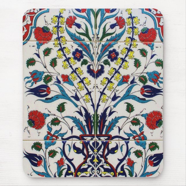 Ottoman Turkey Arabesque Old Tile Musmatta (Framsidan)