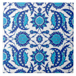 Ottomansk Iznik blomkeramikk kakel | Saz blad Turk