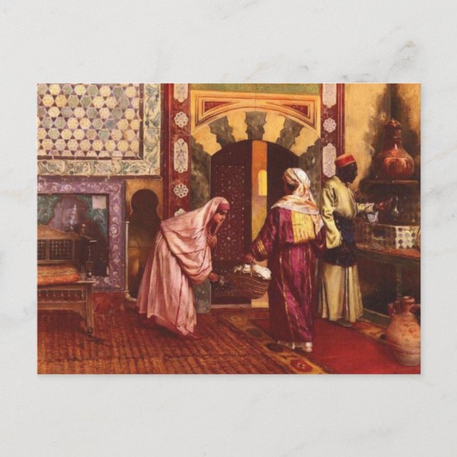 Ottomanskt imperium vykort (Framsida)