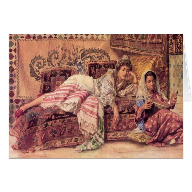 Ottomanvälde Hälsningskort (Framsidan Horizontal)