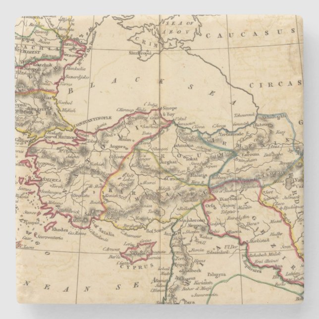 Ottomanvälde Stenunderlägg (Framsidan)