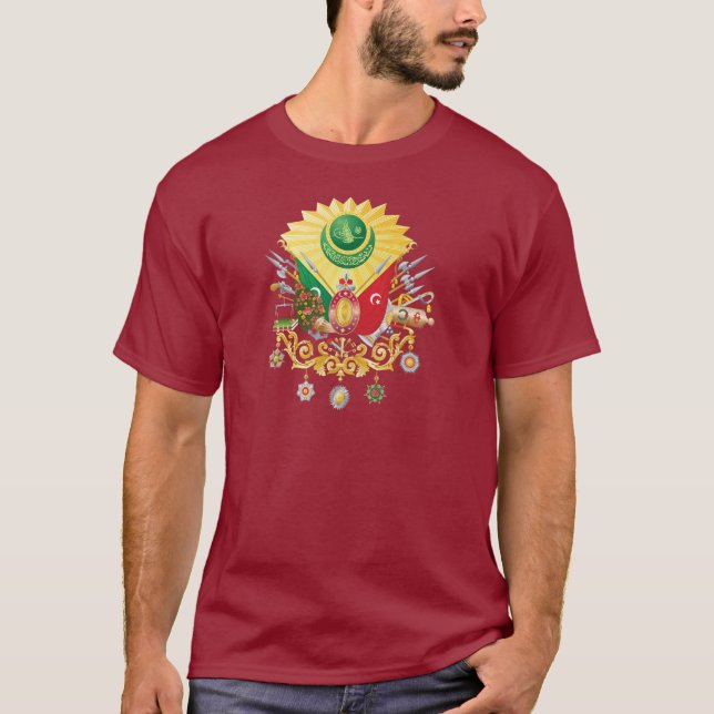 Ottomanväldevapensköld Tee Shirt (Framsida)