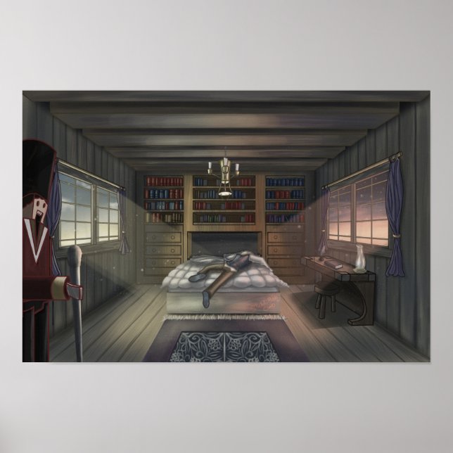 Otto's Bedroom Poster (Framsidan)