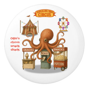 Ottos cirkus-snackbar knopp