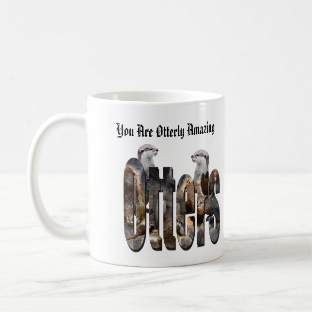 Ottrar och yttre Fantastisk, Logotyp Kaffemugg (Vänster)