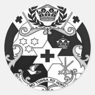 Otua Mo Tonga Productionz Runt Klistermärke
