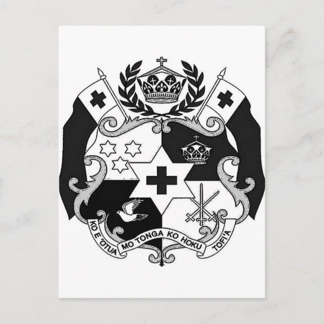 Otua Mo Tonga Productionz Vykort (Framsida)