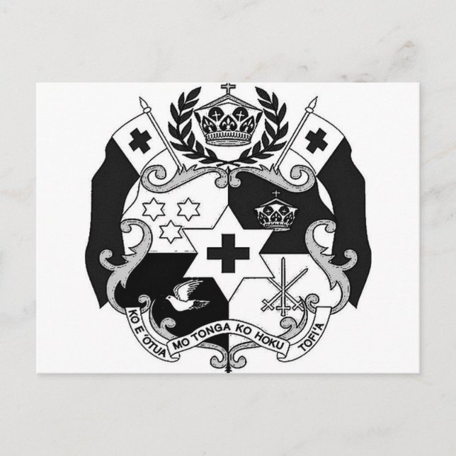 Otua Mo Tonga Productionz Vykort (Framsida)