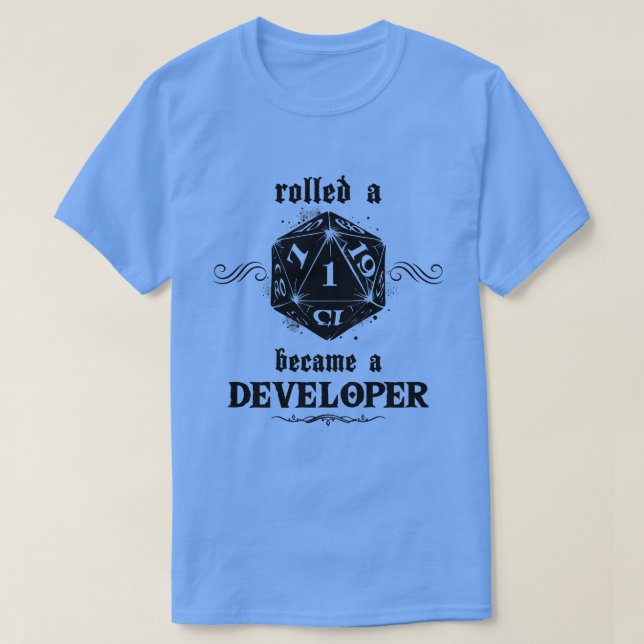 Oturad Roll Developer T Shirt (Design framsida)