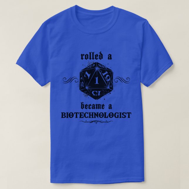 Oturist Roll Bioteknikist T Shirt (Design framsida)