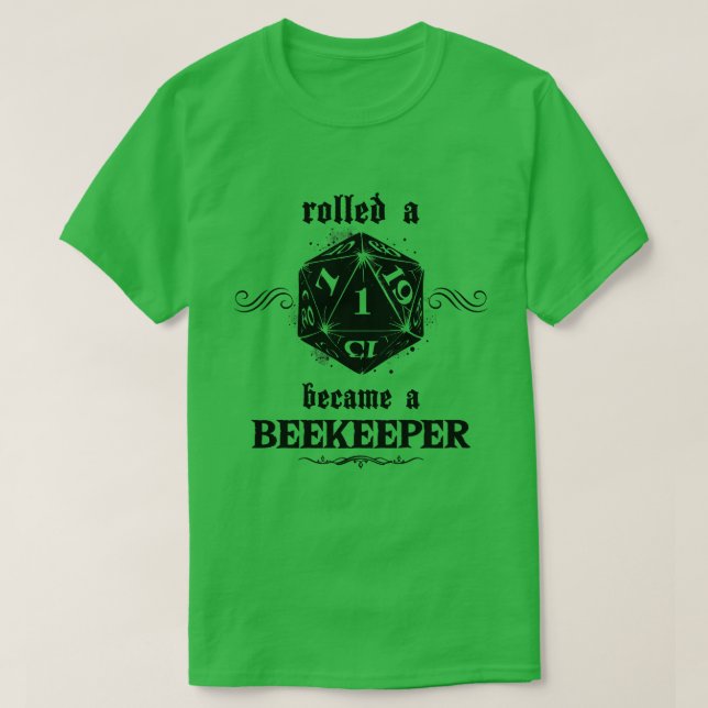 Oturlig roll biodlingsarbetare t shirt (Design framsida)