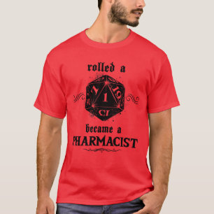 Oturlig roll farmaceut t shirt