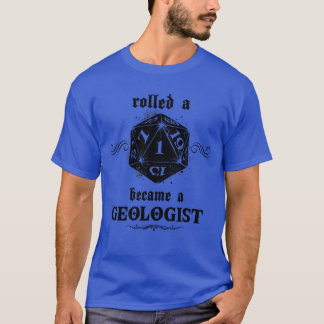 Oturlig Roll Geolog T Shirt