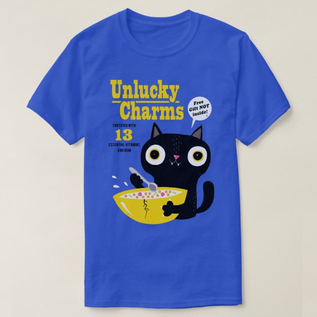 Oturliga kattdiagram t shirt (Design framsida)