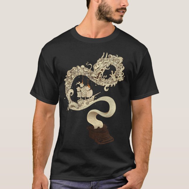 Otyglad fantasi t shirt (Framsida)