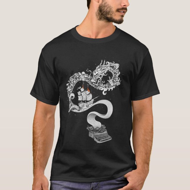 Otyglad fantasi t shirt (Framsida)