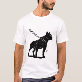 Otyglad Styrka Hund T-shirt