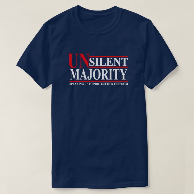 Otyst majoritet | Tyst majoritet | KONSERVATIV T Shirt (Design framsida)