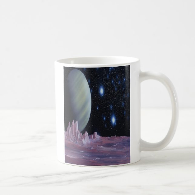 Ou av denna värld rånar kaffemugg (Höger)