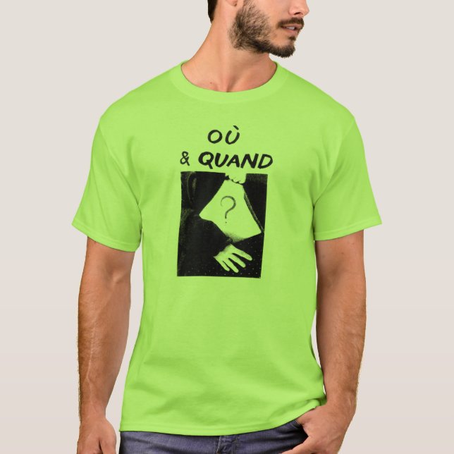 Ou & Quand T-shirt (Framsida)