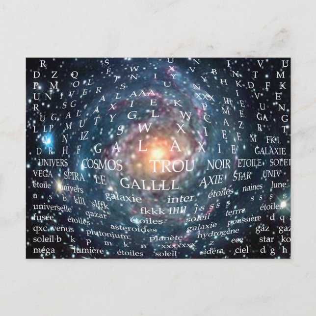 OU VAIS-JE ? VYKORT (Framsida)