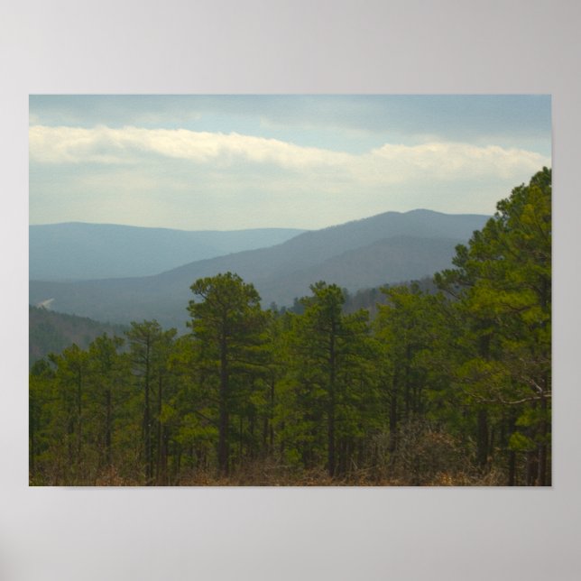 Ouachita Mountains, Oklahoma Poster (Framsidan)