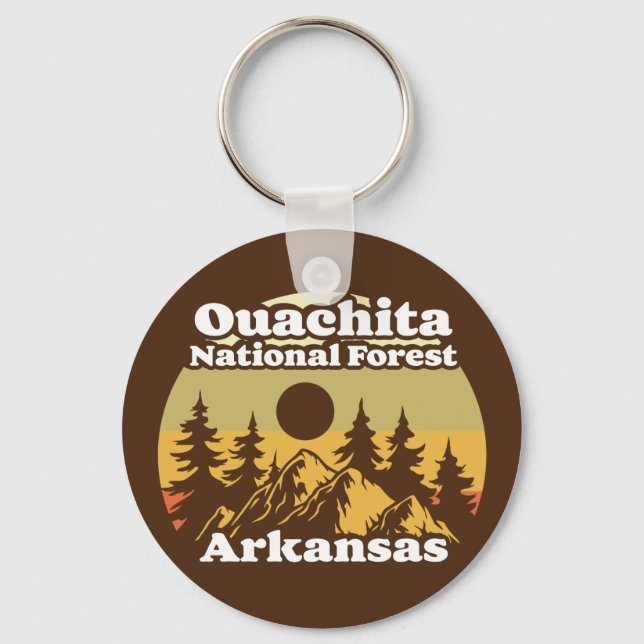 Ouachita National Forest Arkansas Nyckelring (Framsida)