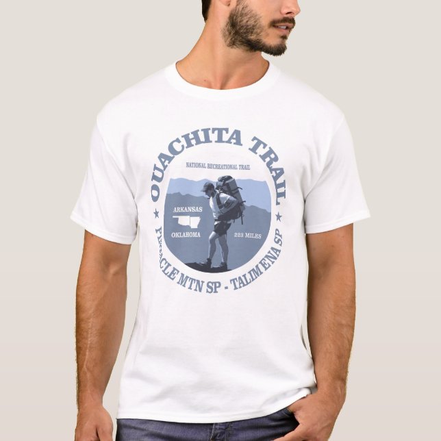 Ouachita Trail Tee Shirt (Framsida)