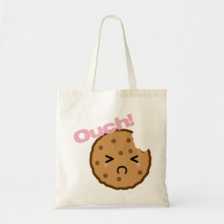 "Ouch" säger Kawaii Cookie. Tygkasse