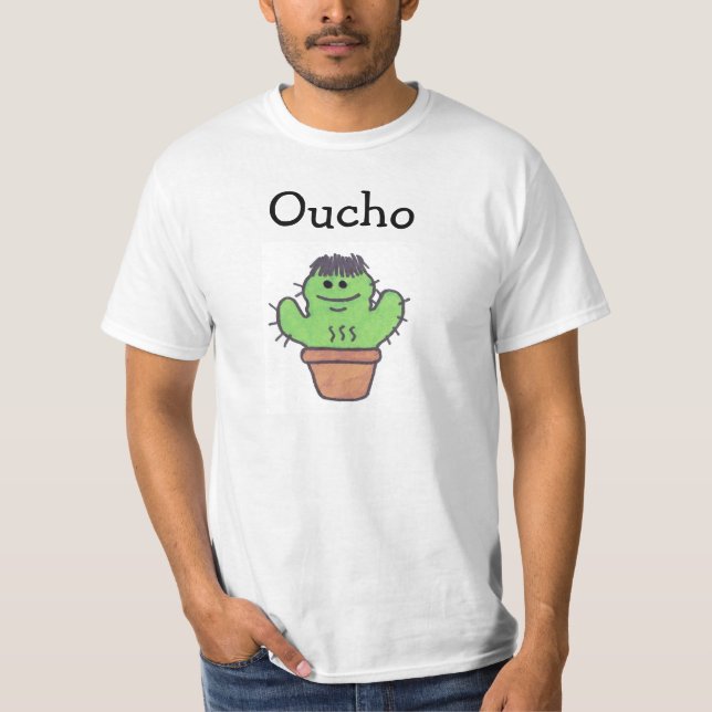 Oucho T skjorta Tee Shirt (Framsida)