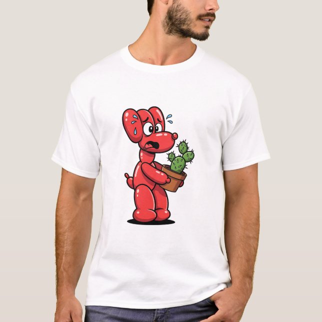 Ouchy Cactus Buddy T Shirt (Framsida)