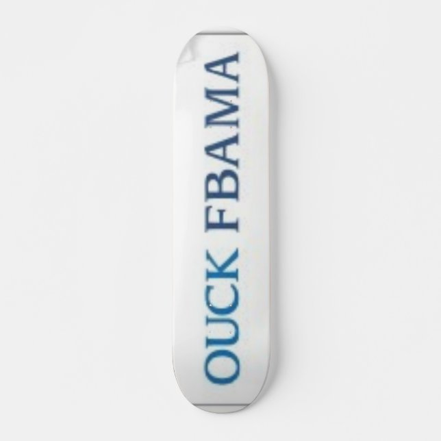 OUCK FBAMA OLD SCHOOL SKATEBOARD BRÄDA 18 CM (Framsida)