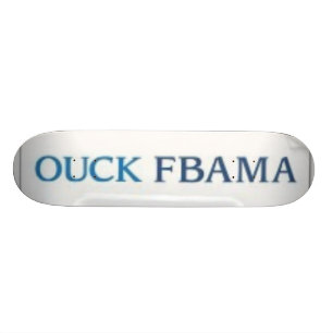 OUCK FBAMA OLD SCHOOL SKATEBOARD BRÄDA 18 CM