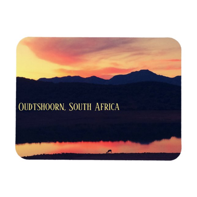 Oudtshoorn, södra Afrikan Magnet (Horisontell)
