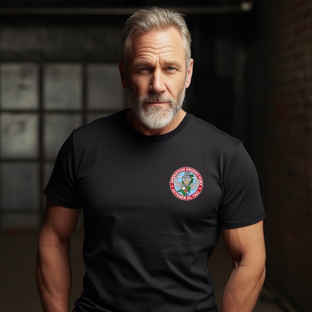 OUF Grenada Raider Skogsvaktare mörk t-shirt (Skapare uppladdad)