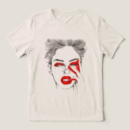 Oui Mon Cheri utan textning T-Shirt