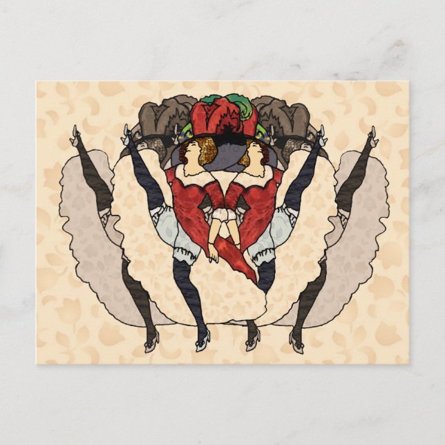 Oui! Oui! Oui! Flora vykort (Framsida)