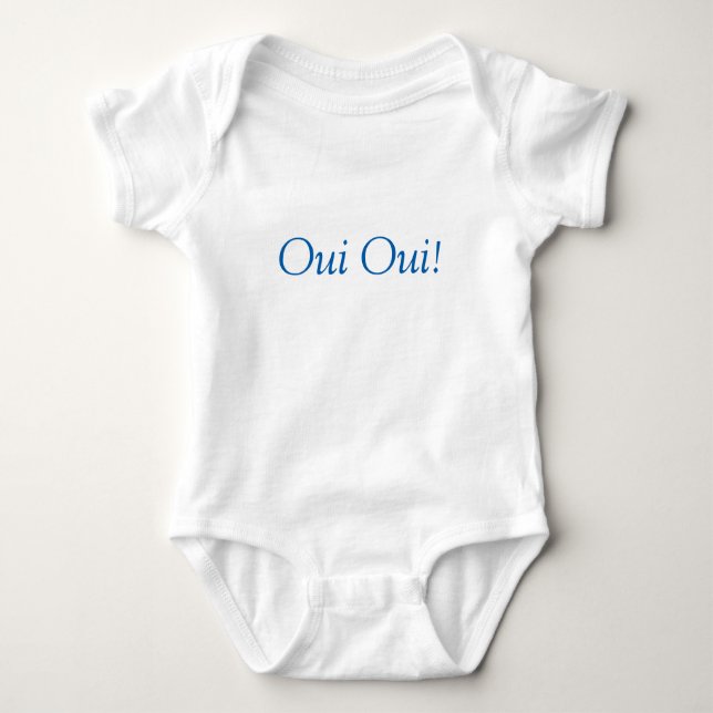 Oui Oui Shirt (Wee Wee Shirt) T-shirt (Framsida)