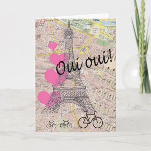 Oui Oui Valentine Helgkort