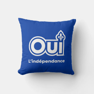 OUI Quebec-folkomröstning Kudde