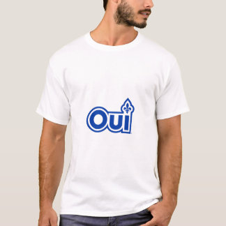 OUI Quebec-folkomröstning T Shirt