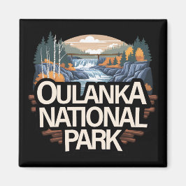 Oulanka nationalpark Finland Magnet