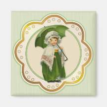 Ould Ireland Umbrella Girl