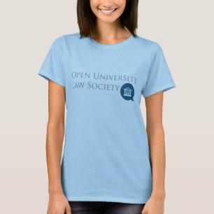 OULS-kvinna T-tröja (blått) Tee Shirt