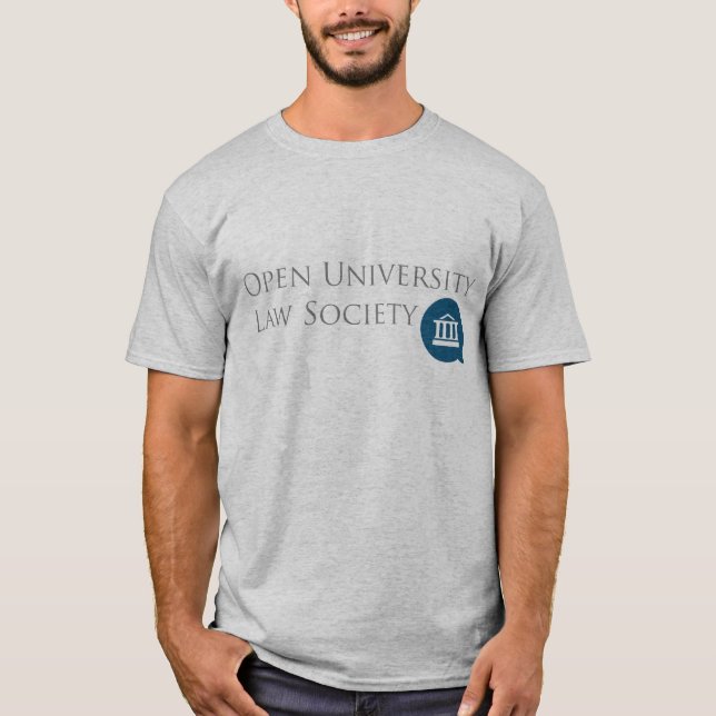 OULS-manar T-tröja (grå färg) T-shirt (Framsida)