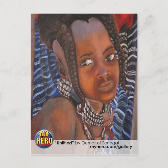 Oumar vykort (Framsida)