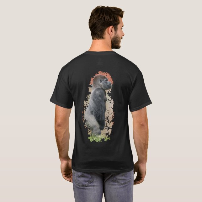 Oumbi Upright – Silverback Styrka T Shirt (Hel baksida)