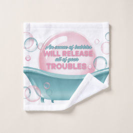 Ounce av bubblor tvättduk