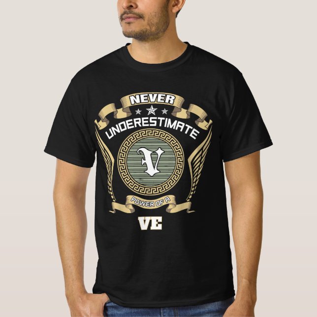 Ounderskatta aldrig kraften hos en VE T Shirt (Framsida)
